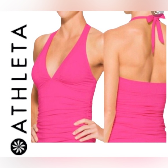 Athleta Other - - ATHLETA pink tankini swim Top size: SMALL